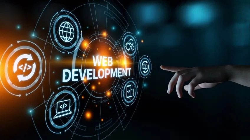 Web development concept